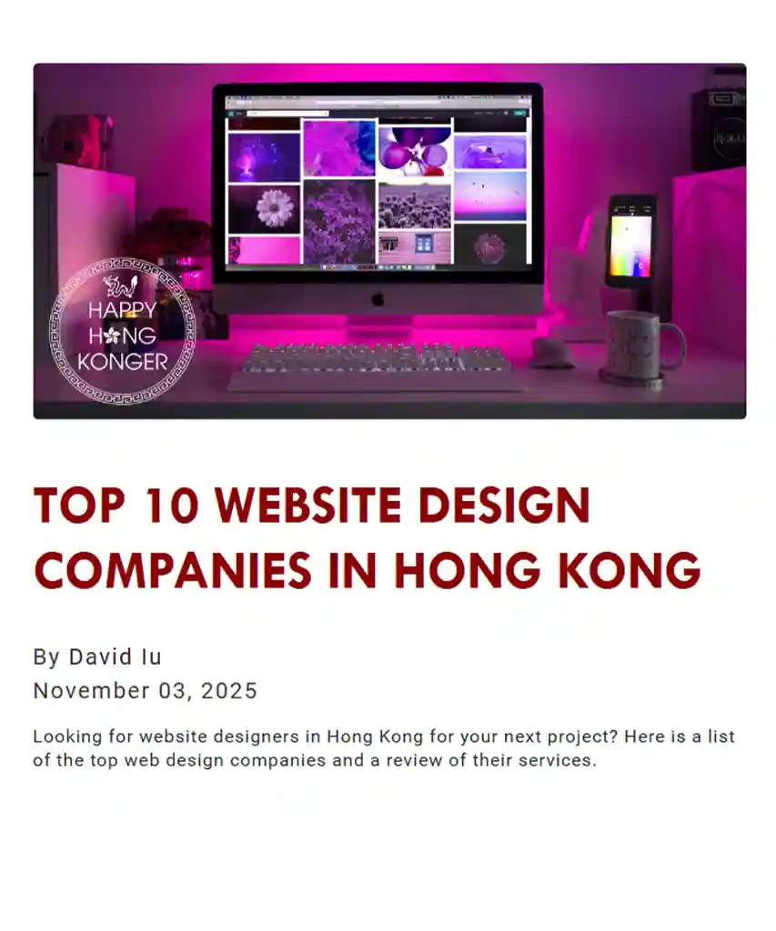 web design hong kong