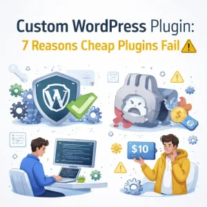 Custom WordPress Plugin: 7 Reasons Cheap Plugins Fail